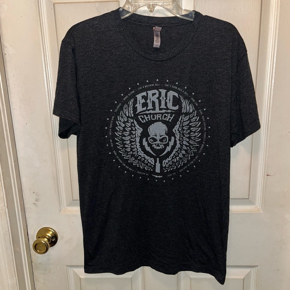 ERIC CHURCH Men’s Short Sleeve Skull T-shirt. Sz M.